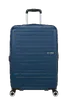 Mala de Viagem Média 66cm Expansível 4 Rodas Azul-Escuro - AeroJoy | American Tourister