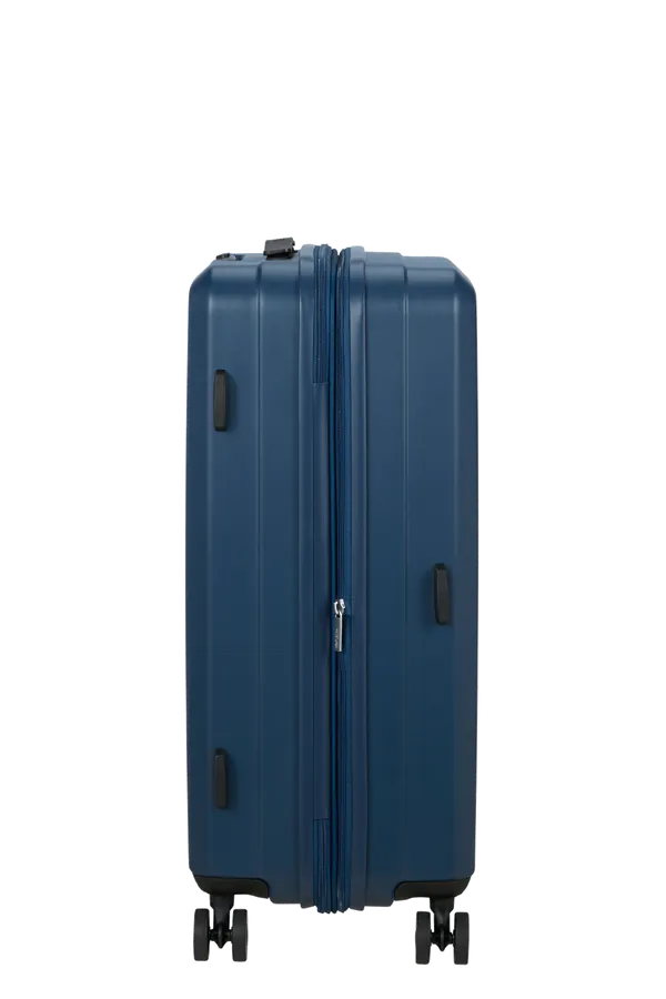 Mala de Viagem Média 66cm Expansível 4 Rodas Azul-Escuro - AeroJoy | American Tourister