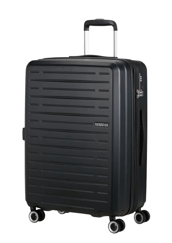 Mala de Viagem Média 66cm Expansível 4 Rodas Preta - AeroJoy | American Tourister