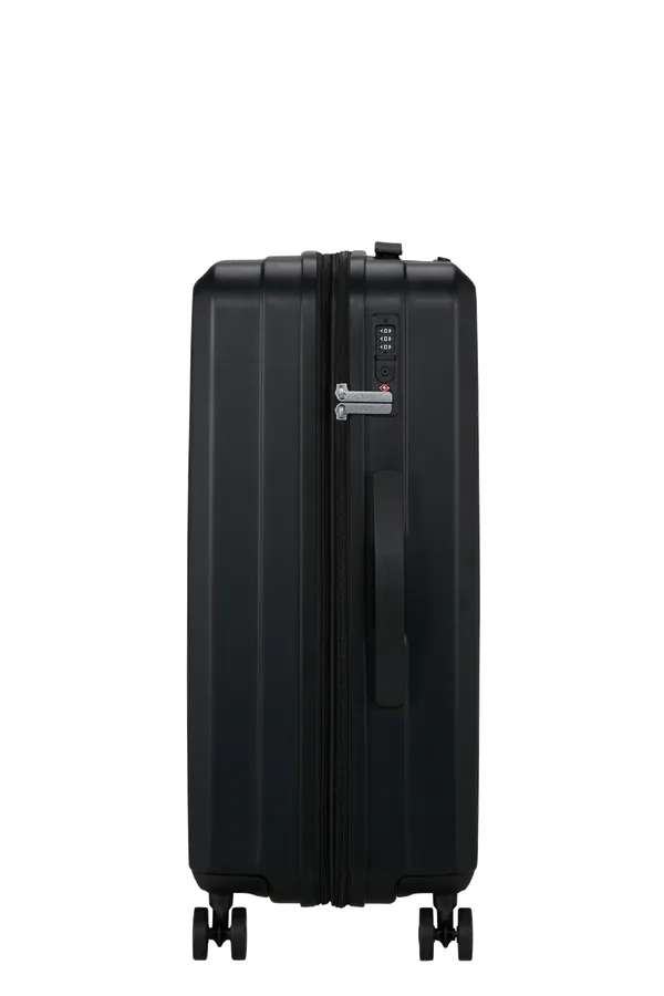 Mala de Viagem Média 66cm Expansível 4 Rodas Preta - AeroJoy | American Tourister