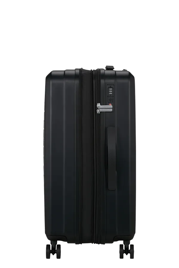 Mala de Viagem Média 66cm Expansível 4 Rodas Preta - AeroJoy | American Tourister