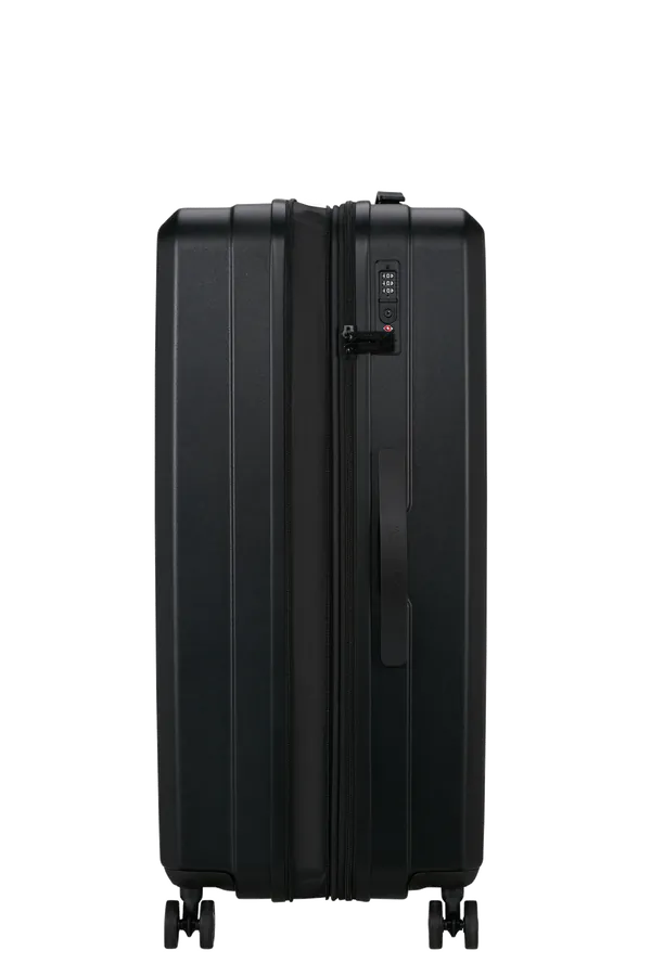 Mala de Viagem Grande 76cm Expansível 4 Rodas Preta - AeroJoy | American Tourister
