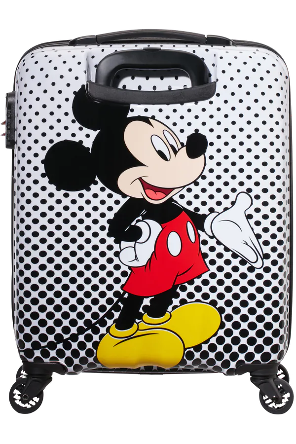 Mala de Cabine 55cm 4 Rodas Mickey Polka Dots - Disney Legends | American Tourister®