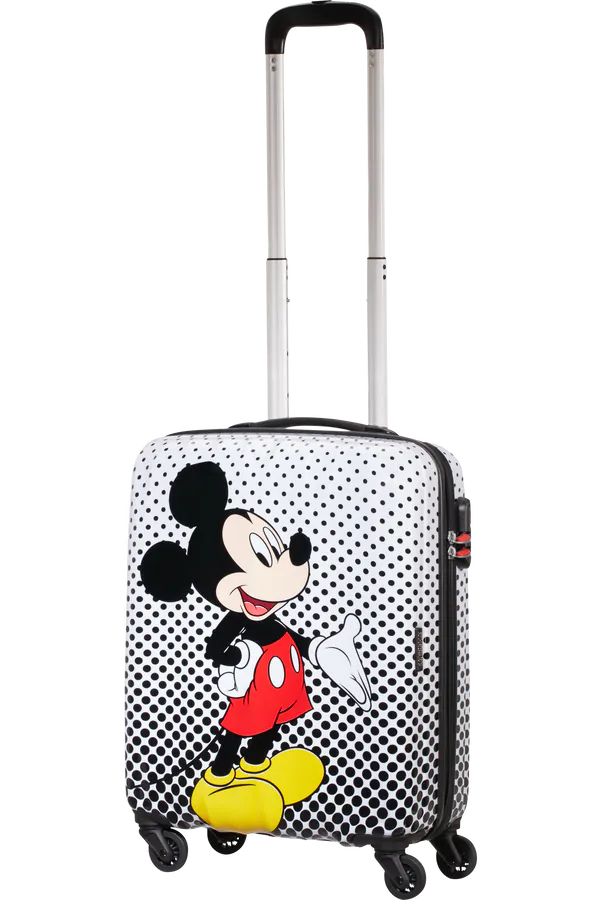 Mala de Cabine 55cm 4 Rodas Mickey Polka Dots - Disney Legends | American Tourister®