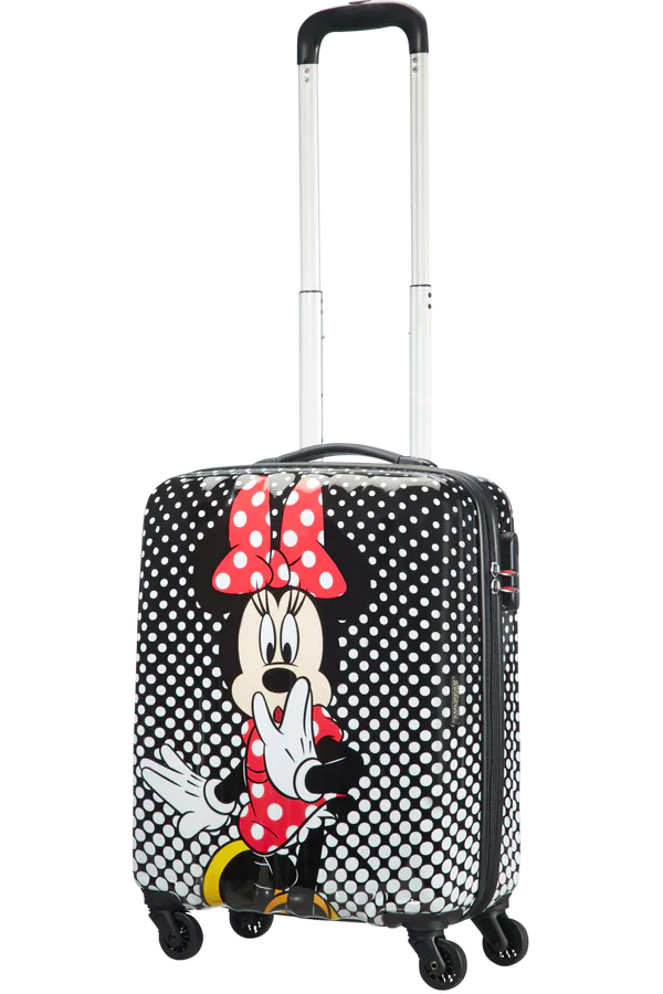Mala de Cabine 55cm 4 Rodas Minnie Polka Dots - Disney Legends | American Tourister®