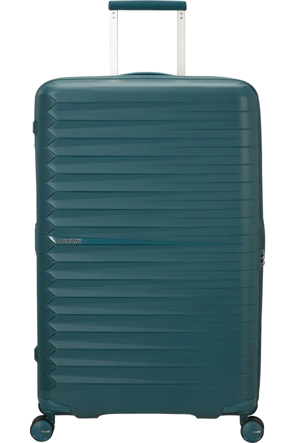 Mala de Viagem Grande 78cm Expansível 4 Rodas Azul-Petróleo - FastForward | American Tourister