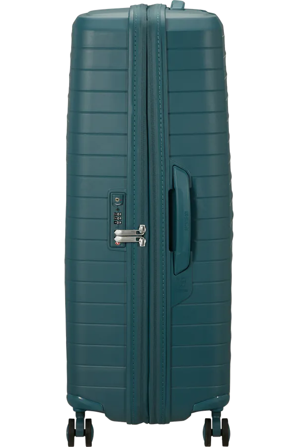 Mala de Viagem Grande 78cm Expansível 4 Rodas Azul-Petróleo - FastForward | American Tourister