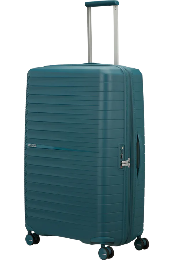 Mala de Viagem Grande 78cm Expansível 4 Rodas Azul-Petróleo - FastForward | American Tourister