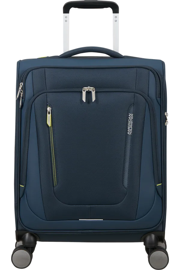Mala de Cabine 55cm 4 Rodas Azul-Marinho - Wanderlite | American Tourister®