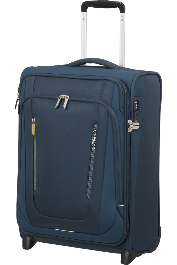 Mala de Cabine 55cm 2 Rodas Azul Marinho - Wanderlite | American Tourister®