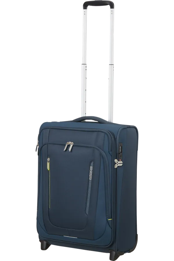 Mala de Cabine 55cm 2 Rodas Azul Marinho - Wanderlite | American Tourister®