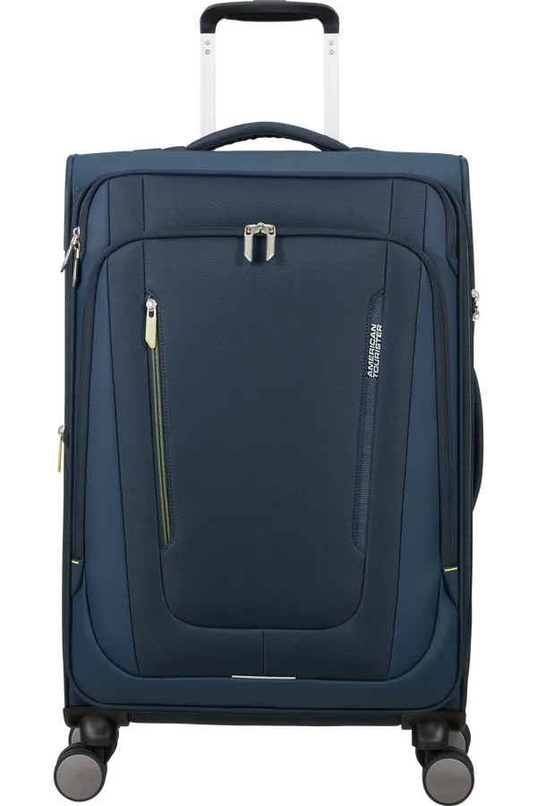 Mala de Viagem Média 68cm 4 Rodas Azul-Marinho - Wanderlite | American Tourister®