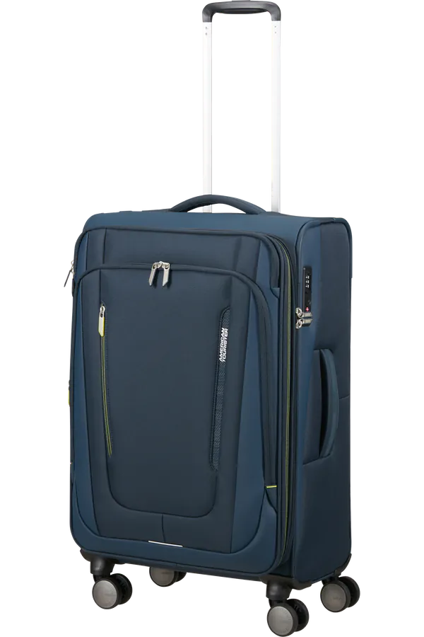 Mala de Viagem Média 68cm 4 Rodas Azul-Marinho - Wanderlite | American Tourister®