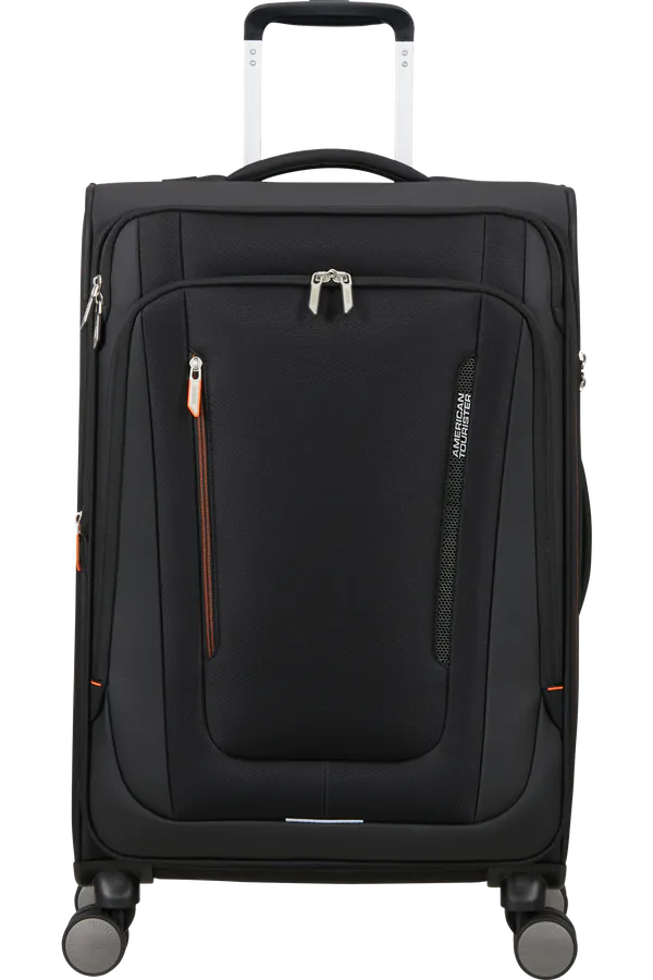 Mala de Viagem Média 68cm 4 Rodas Preto Sombra - Wanderlite | American Tourister®