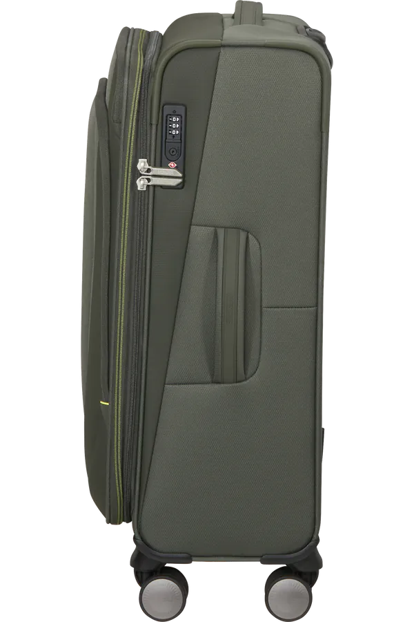 Mala de Viagem Média 68cm 4 Rodas Caqui Escuro - Wanderlite | American Tourister®