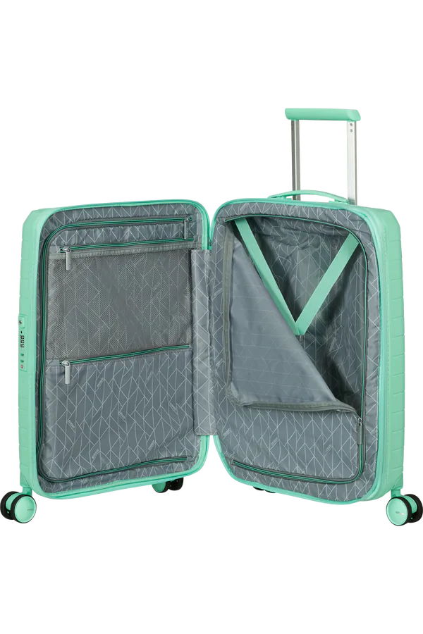 Mala de Cabine 55cm Expansível 4 Rodas Verde Menta - FastForward | American Tourister