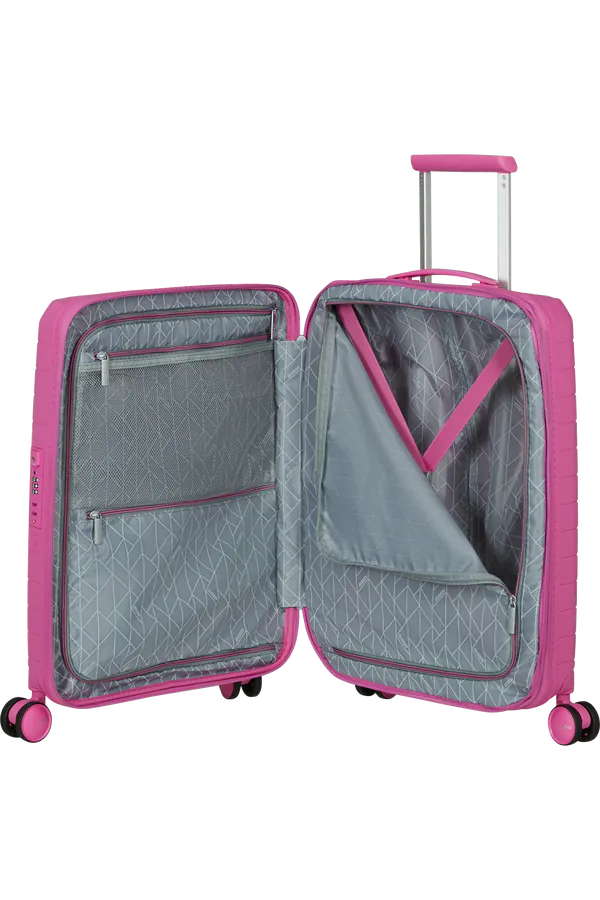Mala de Cabine 55cm Expansível 4 Rodas Fúcsia Elétrico - FastForward | American Tourister