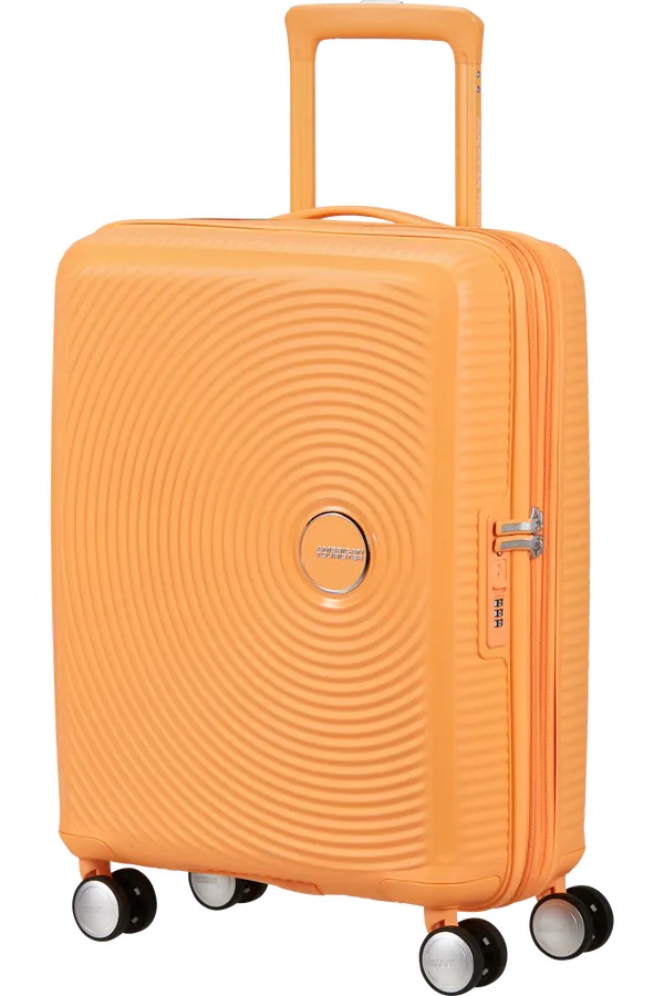Mala de Cabine 55cm Expansível 4 Rodas Pop Papaia - Soundbox | American Tourister®
