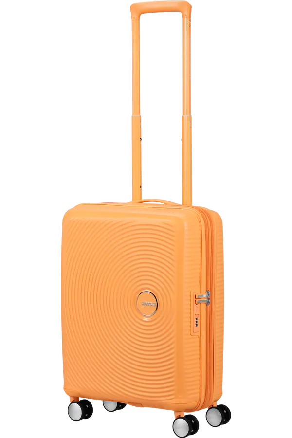 Mala de Cabine 55cm Expansível 4 Rodas Pop Papaia - Soundbox | American Tourister®