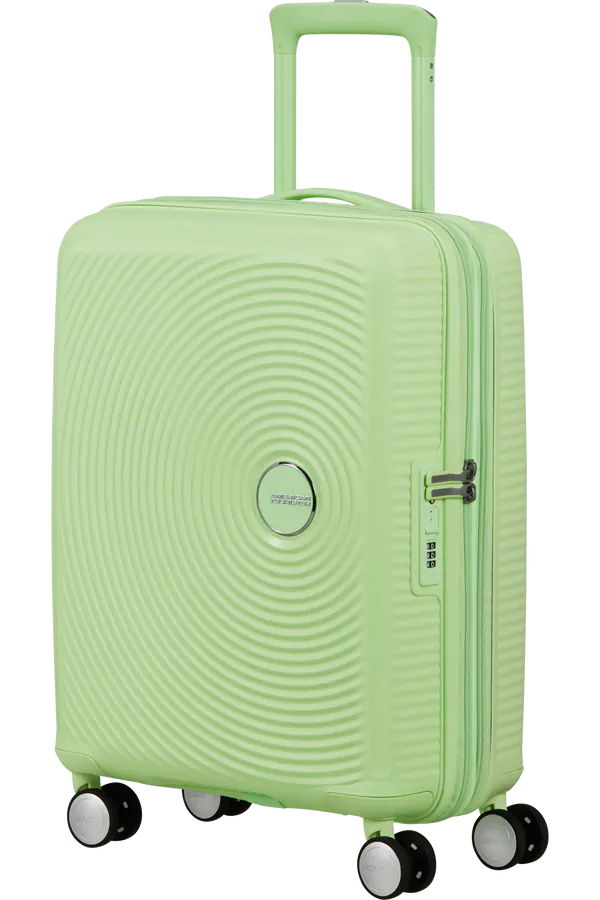Mala de Cabine 55cm Expansível 4 Rodas Quivi Verde - Soundbox | American Tourister®