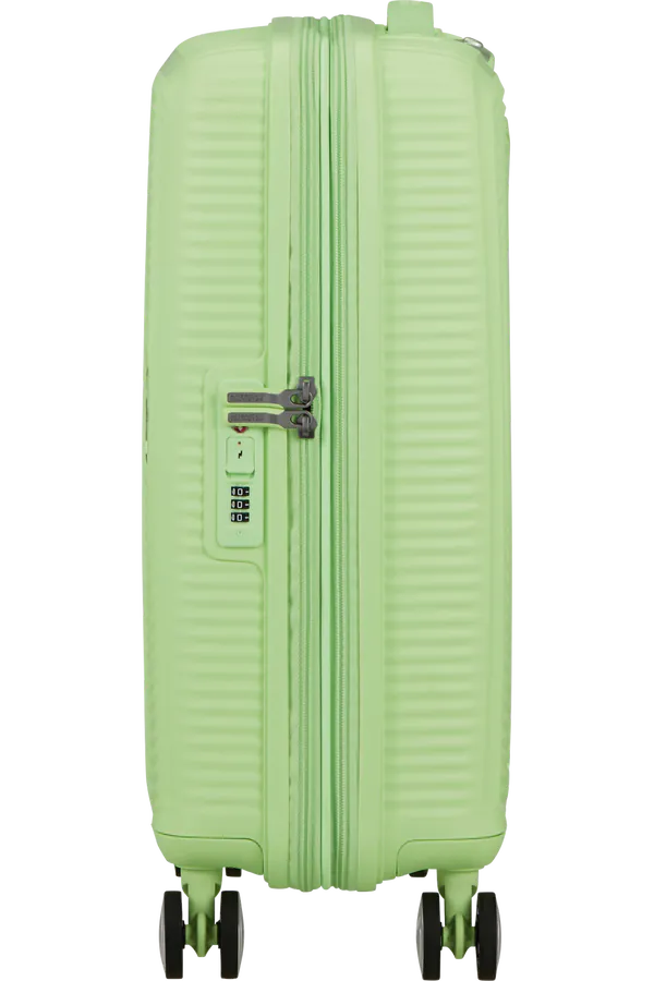 Mala de Cabine 55cm Expansível 4 Rodas Quivi Verde - Soundbox | American Tourister®
