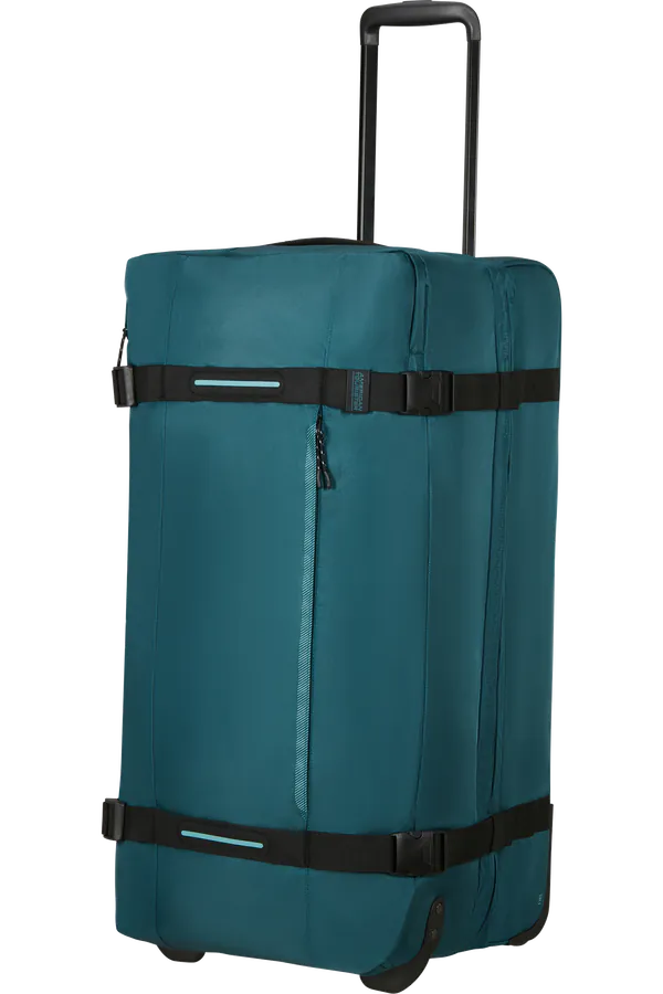 Saco de Viagem Grande 79cm 2 Rodas Azul-Petróleo - Urban Track | American Tourister®
