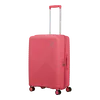 Mala de Viagem Média 68cm Expansível 4 Rodas Rosa Glitch - Diablast | American Tourister®