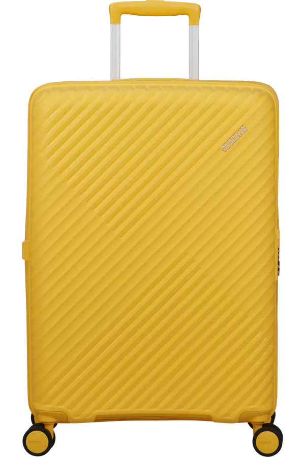 Mala de Viagem Média 68cm Expansível 4 Rodas Amarelo Digital - Diablast | American Tourister®