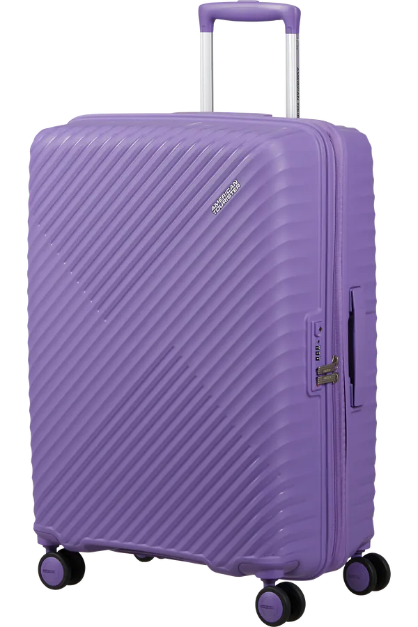Mala de Viagem Média 68cm Expansível 4 Rodas Roxo Pulse - Diablast | American Tourister®