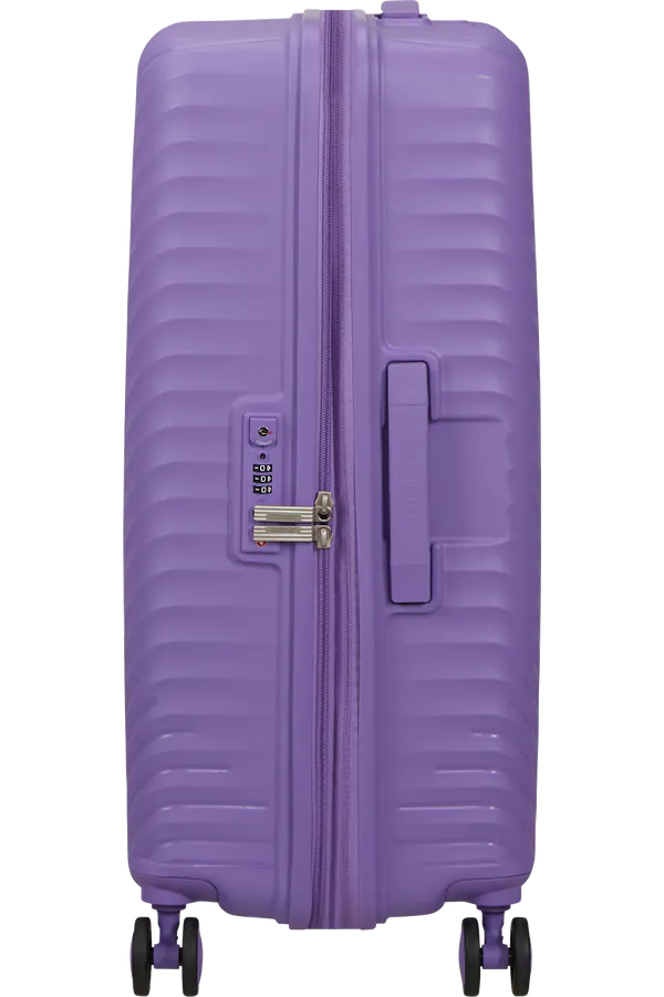 Mala de Viagem Média 68cm Expansível 4 Rodas Roxo Pulse - Diablast | American Tourister®