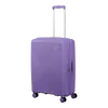 Mala de Viagem Média 68cm Expansível 4 Rodas Roxo Pulse - Diablast | American Tourister®