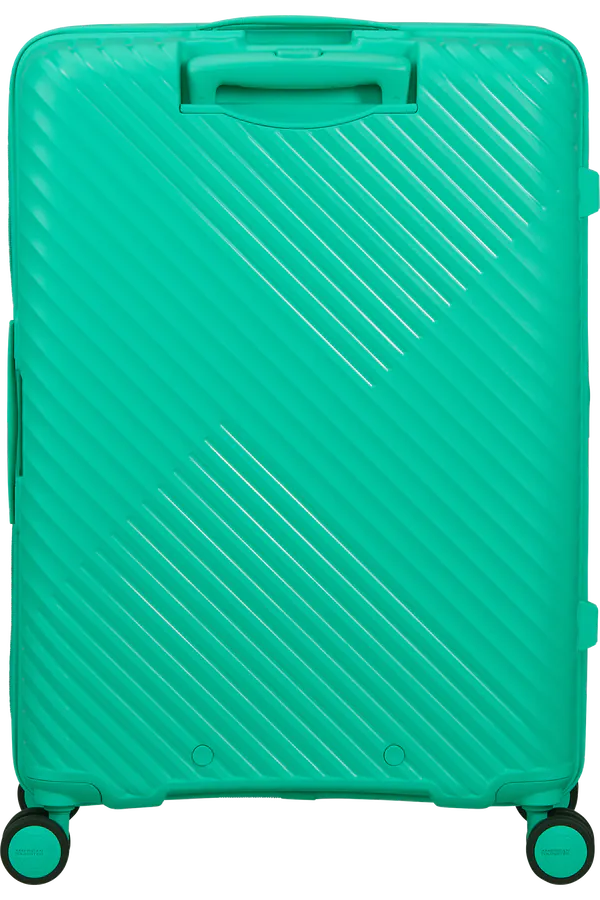 Mala de Viagem Média 68cm Expansível 4 Rodas Aqua Cyber - Diablast | American Tourister®