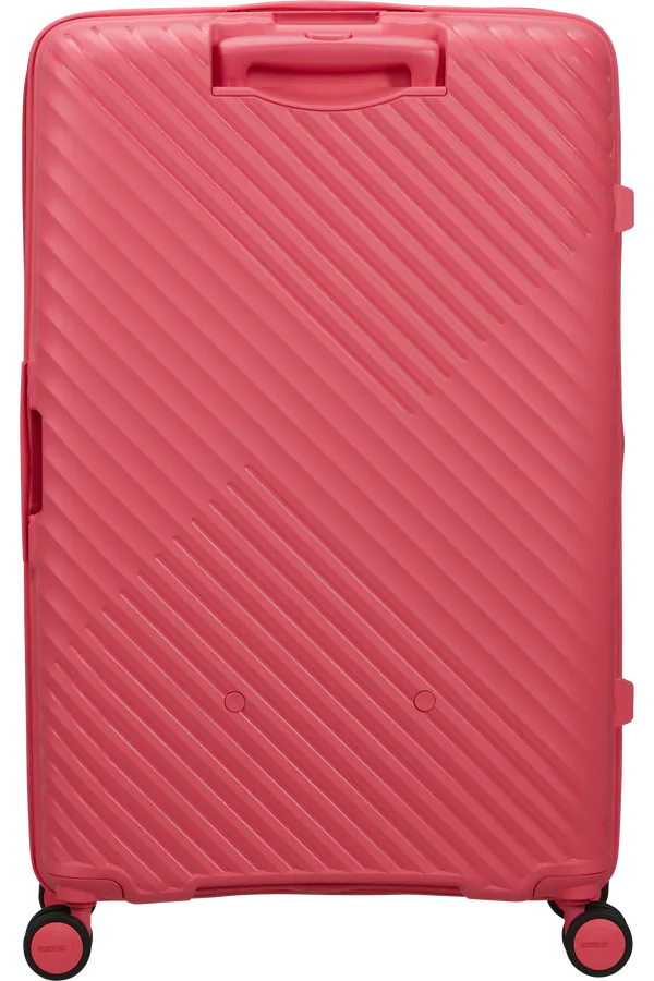 Mala de Viagem Grande 78cm Expansível 4 Rodas Rosa Glitch - Diablast | American Tourister®