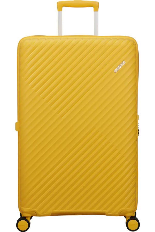 Mala de Viagem Grande 78cm Expansível 4 Rodas Amarelo Digital - Diablast | American Tourister®