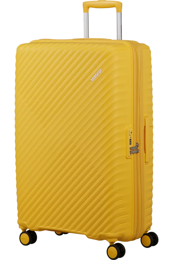Mala de Viagem Grande 78cm Expansível 4 Rodas Amarelo Digital - Diablast | American Tourister®