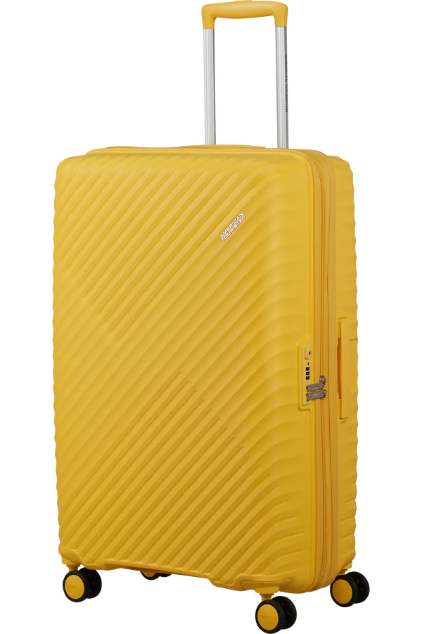 Mala de Viagem Grande 78cm Expansível 4 Rodas Amarelo Digital - Diablast | American Tourister®