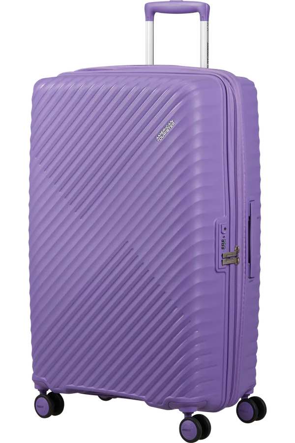 Mala de Viagem Grande 78cm Expansível 4 Rodas Roxo Pulse  - Diablast | American Tourister®