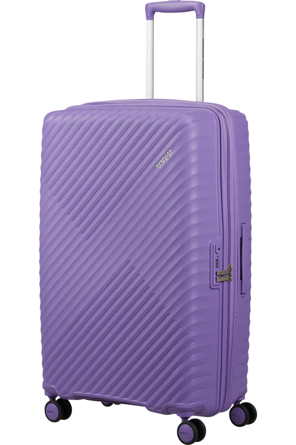 Mala de Viagem Grande 78cm Expansível 4 Rodas Roxo Pulse  - Diablast | American Tourister®