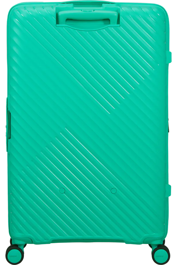 Mala de Viagem Grande 78cm Expansível 4 Rodas Aqua Cyber - Diablast | American Tourister®