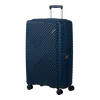 Mala de Viagem Grande 78cm Expansível 4 Rodas Azul Darkwave - Diablast | American Tourister®