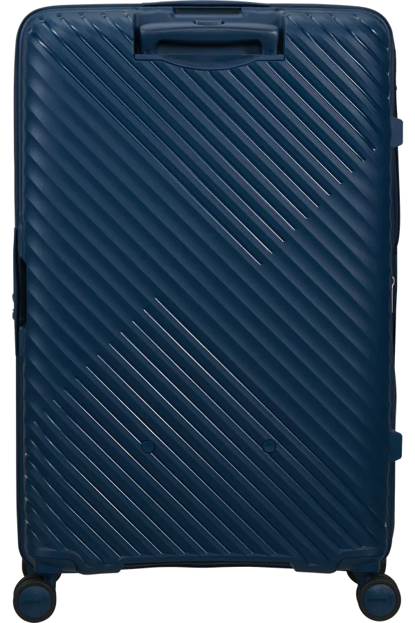 Mala de Viagem Grande 78cm Expansível 4 Rodas Azul Darkwave - Diablast | American Tourister®