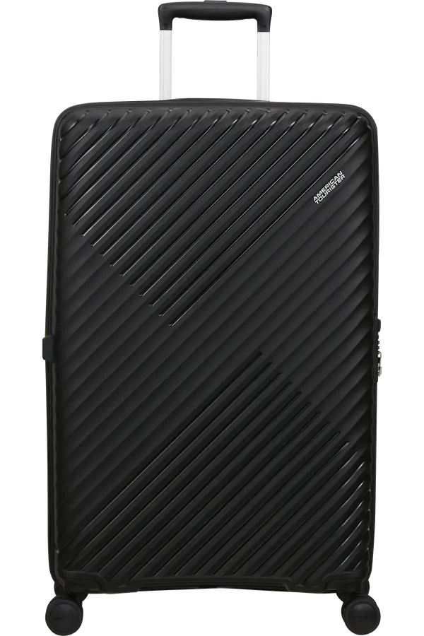 Mala de Viagem Grande 78cm Expansível 4 Rodas Preto Code - Diablast | American Tourister®