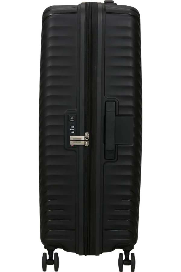 Mala de Viagem Grande 78cm Expansível 4 Rodas Preto Code - Diablast | American Tourister®