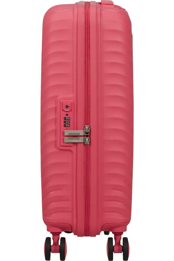 Mala de Cabine 55cm 4 Rodas Rosa Glitch - Diablast | American Tourister®