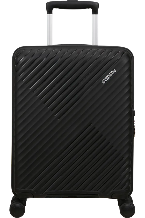 Mala de Cabine 55cm 4 Rodas Preto Code - Diablast | American Tourister®