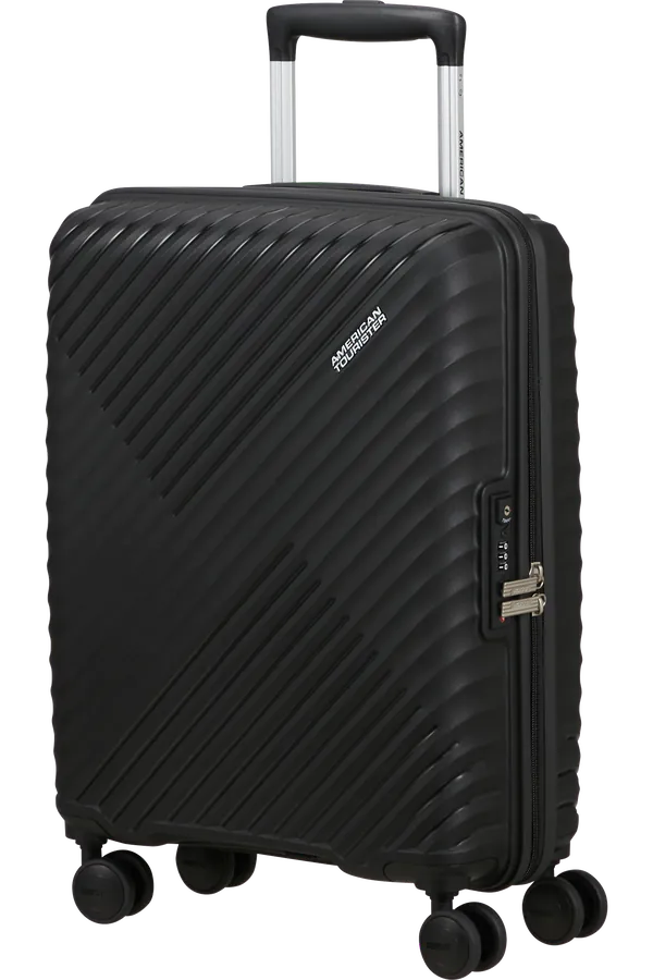 Mala de Cabine 55cm 4 Rodas Preto Code - Diablast | American Tourister®