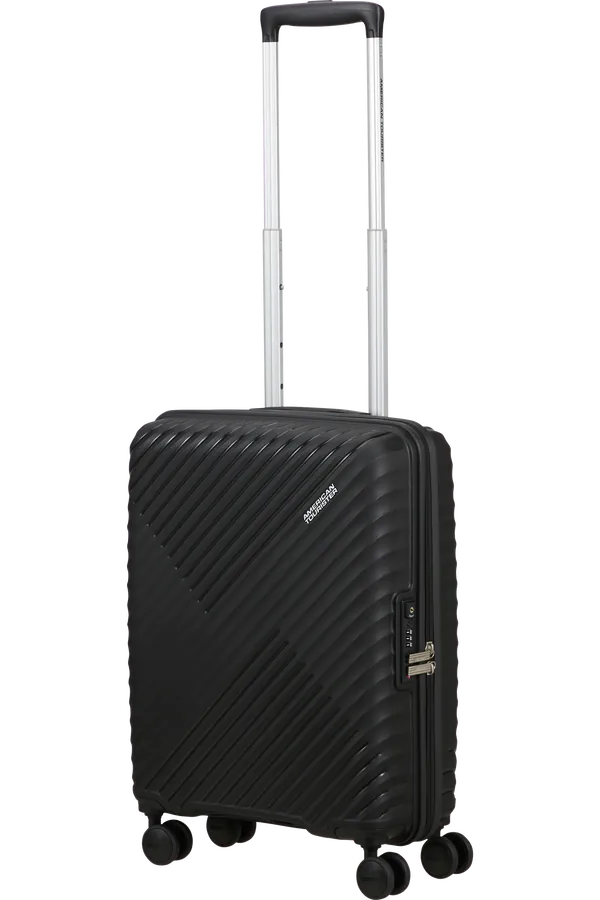 Mala de Cabine 55cm 4 Rodas Preto Code - Diablast | American Tourister®