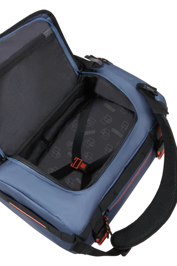 Saco/Mochila de Viagem S Azul-Marinho/Laranja - Urban Track | American Tourister®