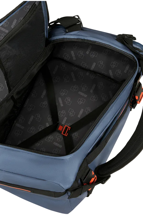Saco/Mochila de Viagem L Azul-Marinho/Laranja - Urban Track | American Tourister®