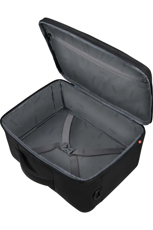 Saco/Mochila de Cabine 3 em 1 Preto - AT Work NXT | American Tourister®